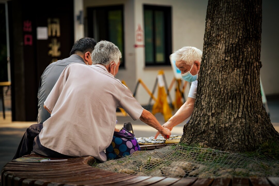 seniors reading books together